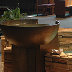 Baptismal font (detail)