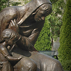 Christ Washes the Feet of an Indigent Mother